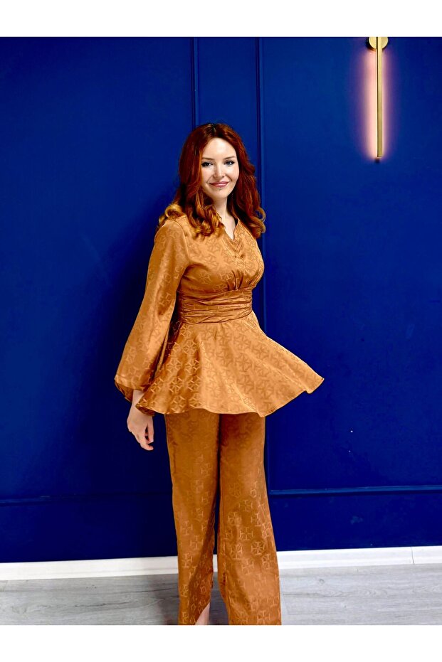 BÜZGÜ DETAYLI BLUZ - 6