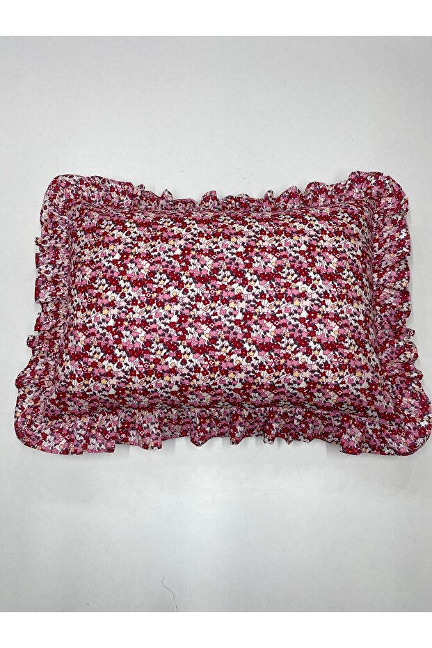 Digital Printed Ruffle Pillow Case - 1 Piece