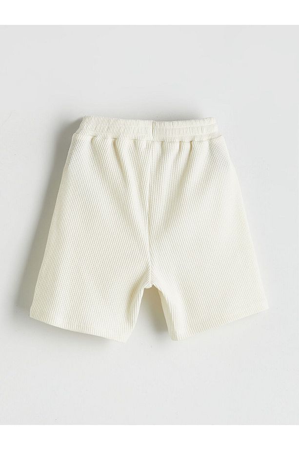 Beli Lastikli Basic Erkek Çocuk Şort - 2