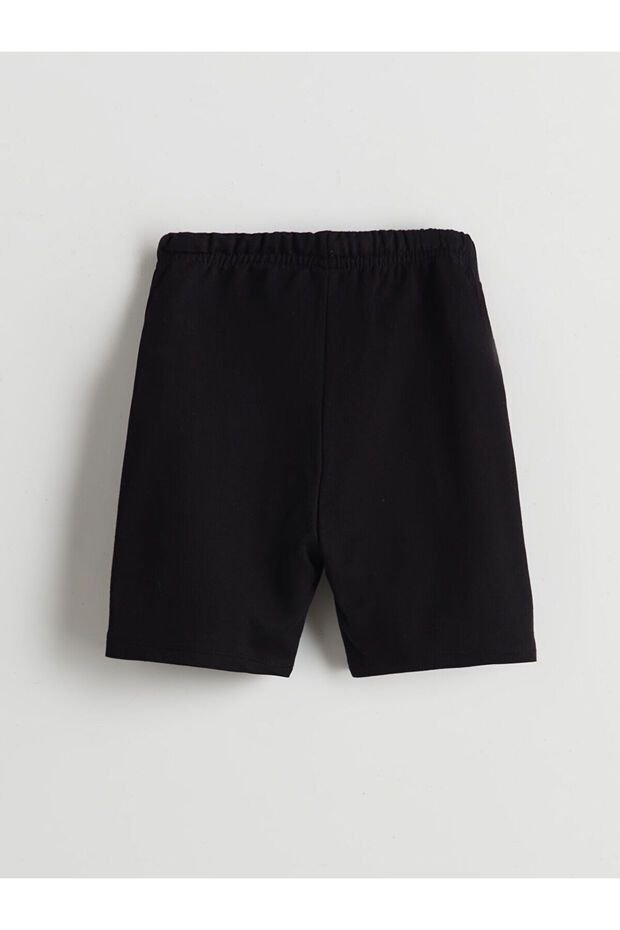 Beli Lastikli Basic Erkek Çocuk Şort - 2