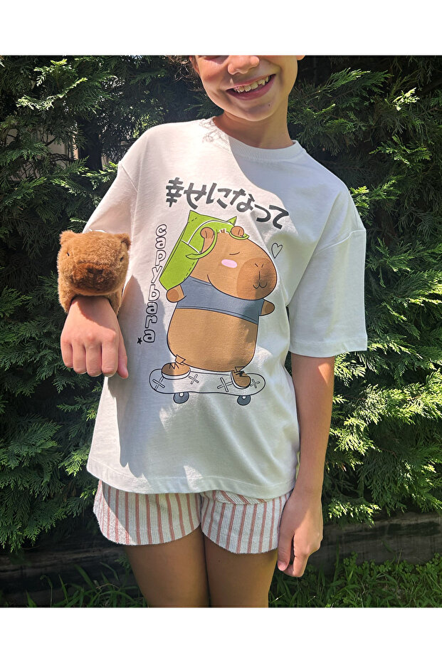Kapibara Capybara Tişört - 2