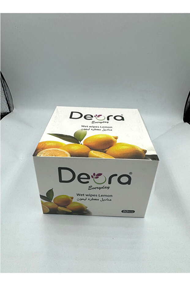 مناديل معطرة برائحة اليمون 50 حبة