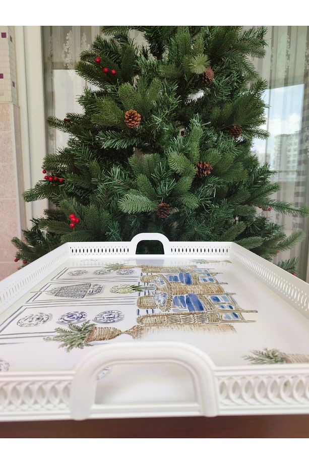 Maison Dikdörtgen Örgü Tepsi - Büyük Boy - 52 x 39 x 4 - 7