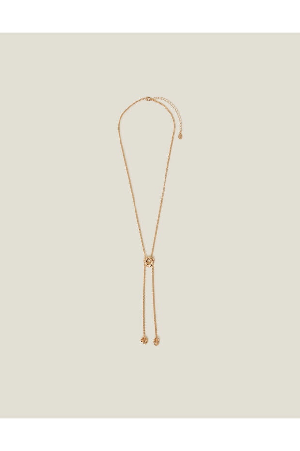 Knot Y Long Kolye - 2