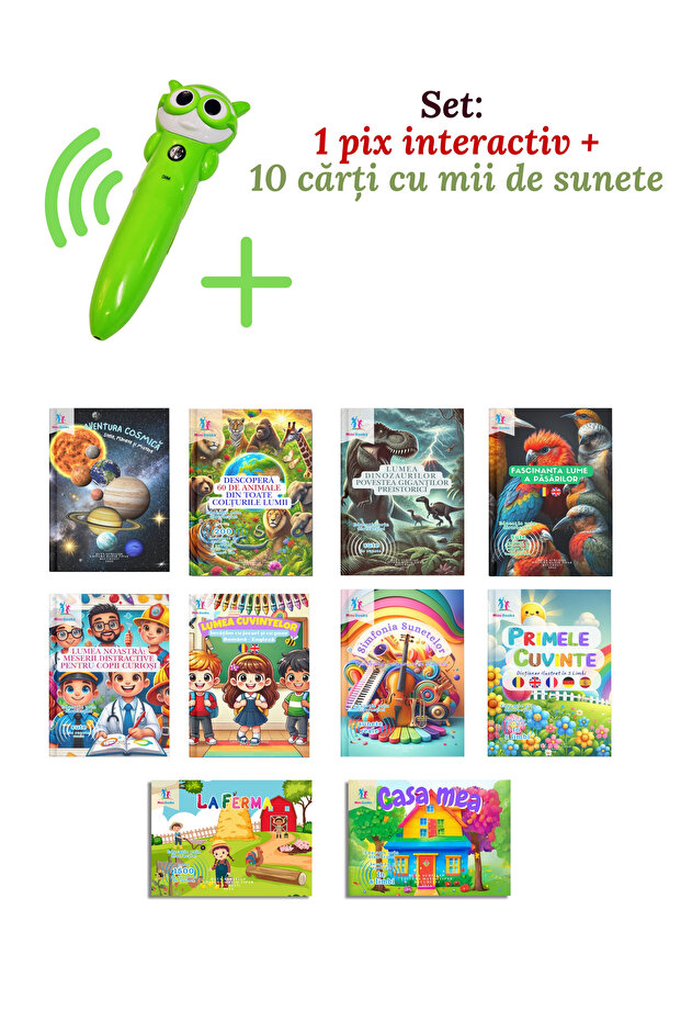 Interactive books with sounds, third generation - 1