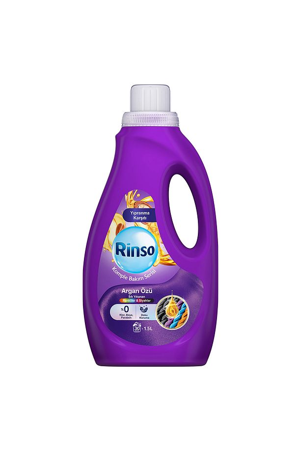 Sıvı Çamaşır Deterjanı Komple Bakım Serisi Argan Özü Renkliler ve Siyahlar İçin 1.5 L - 2