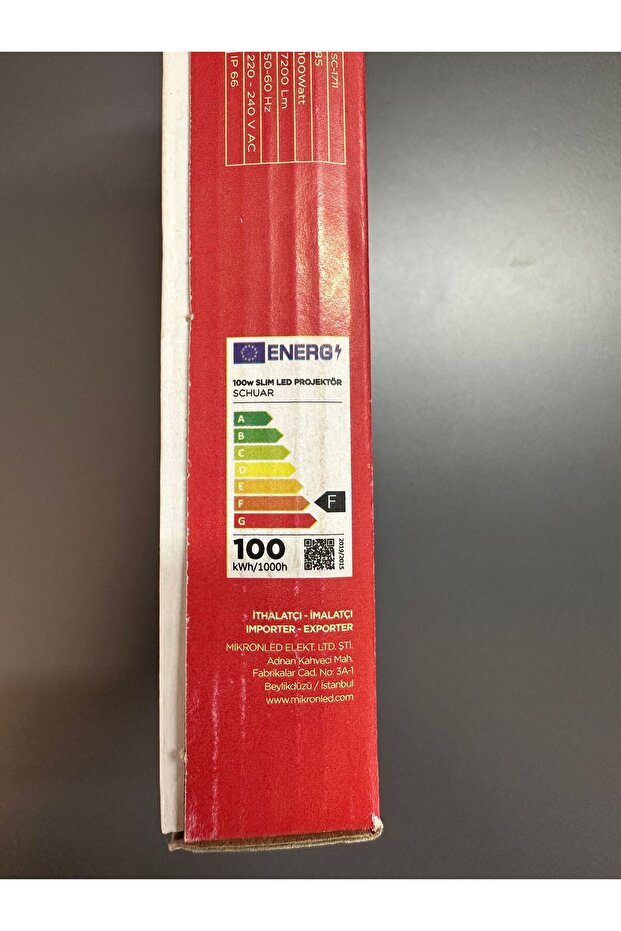 100 W Slim LED Projektör - 2