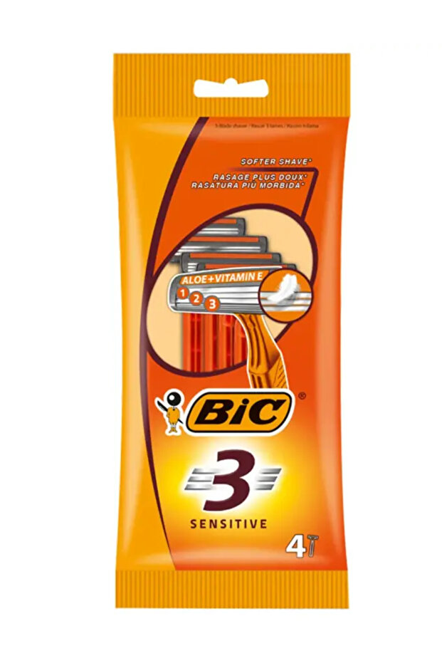 Aparate de ras 3 Sensitive 4 buc