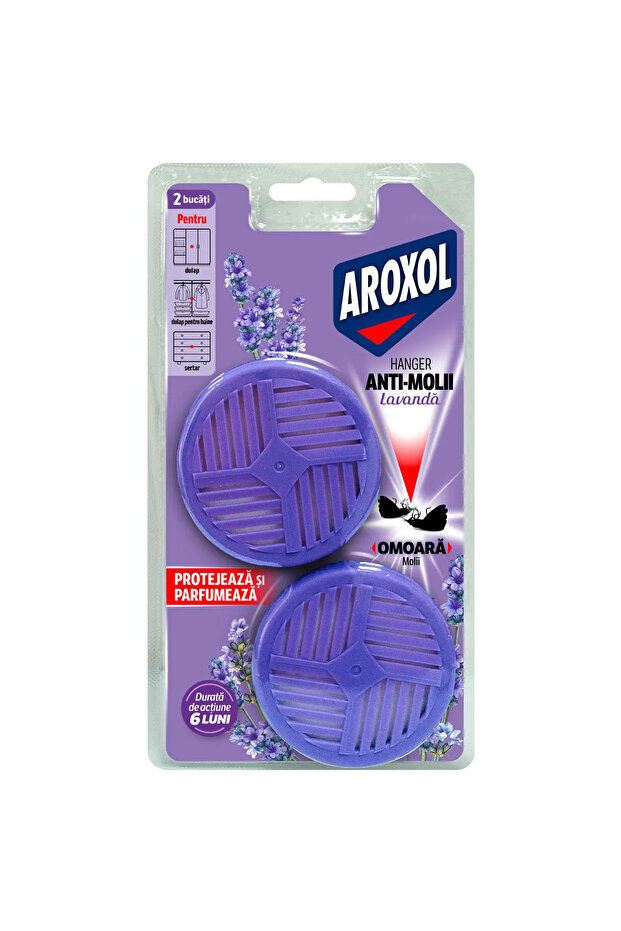 Lavender mothproof hanger 2 pcs - 1