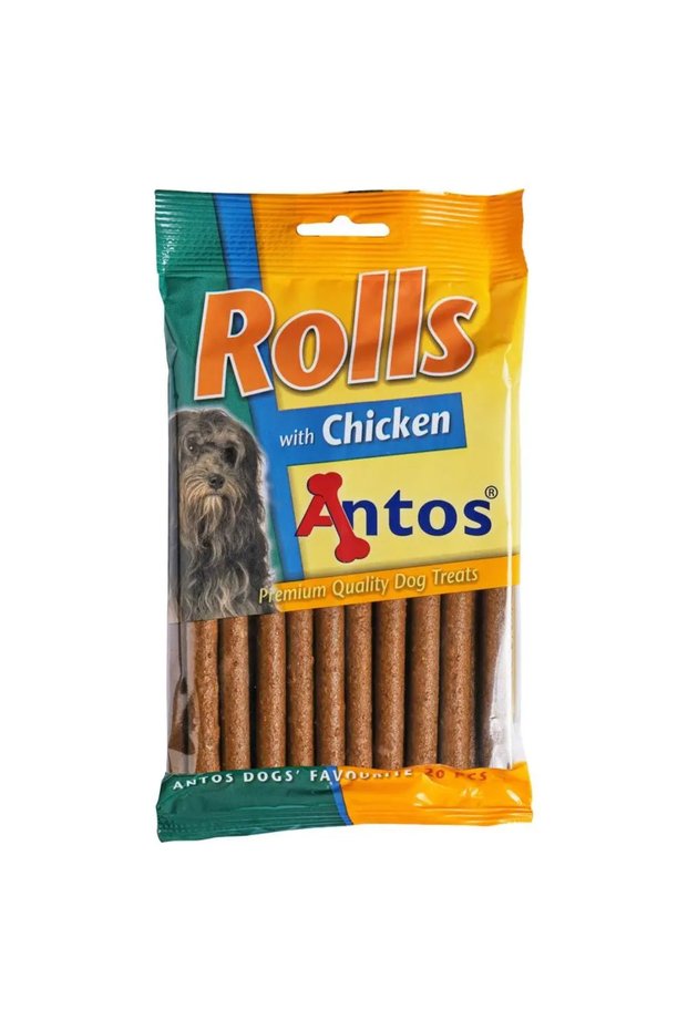 Recompense pentru caini Rolls Pui 20 pcs