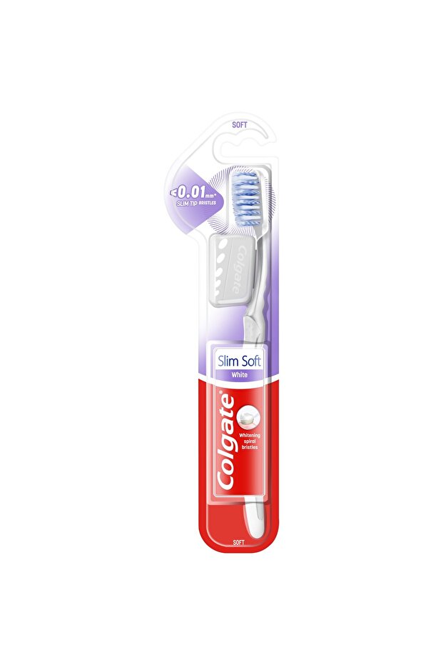 Slim Soft White Toothbrush - 1