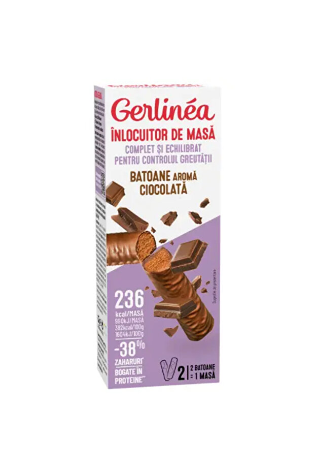 Batoane de ciocolata Gerlinea, 62g - 1