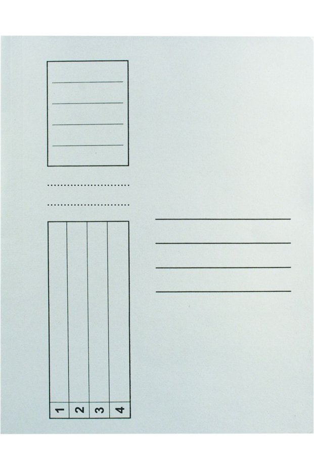 Dosar Standard alb plic A4 carton 10 buc