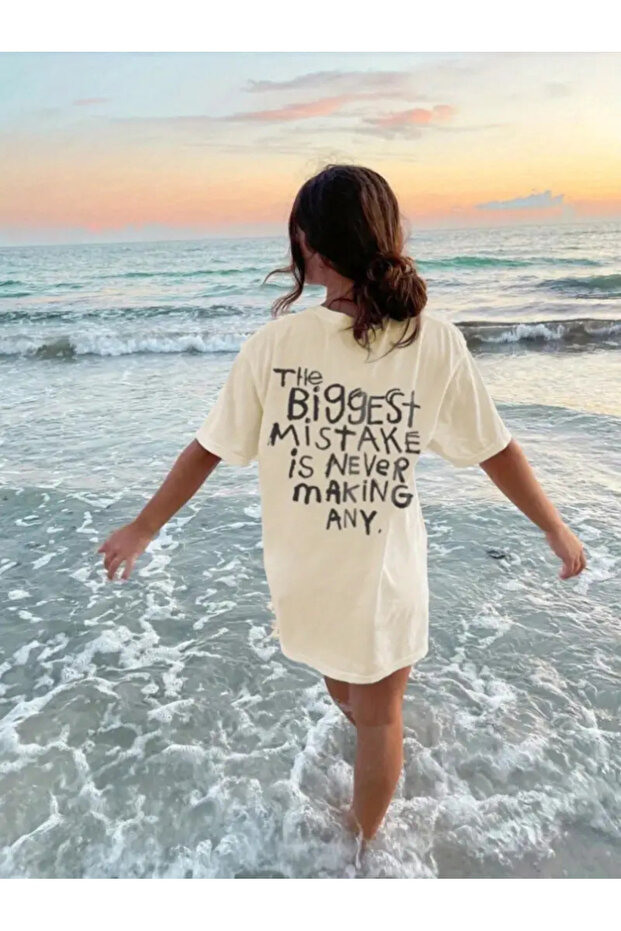 Premium Oversize Cut Short Sleeve Printed T-Shirt