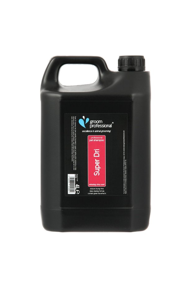 Super Dri Pet Shampoo- Volume - 4 litre, Flavor - Refreshing citrus scent