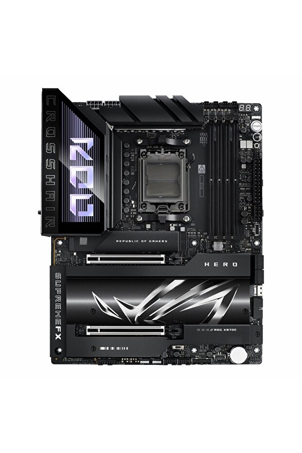 ROG Crosshair X870E Hero DDR5 (8600MHz)OC M.2 HDMI/USB-C PCIe 5.0 AM5 ATX Anakart - 2
