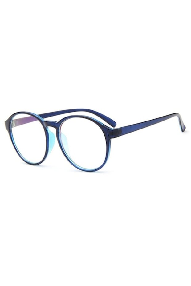 Computer glasses with blue frame, Unisex,