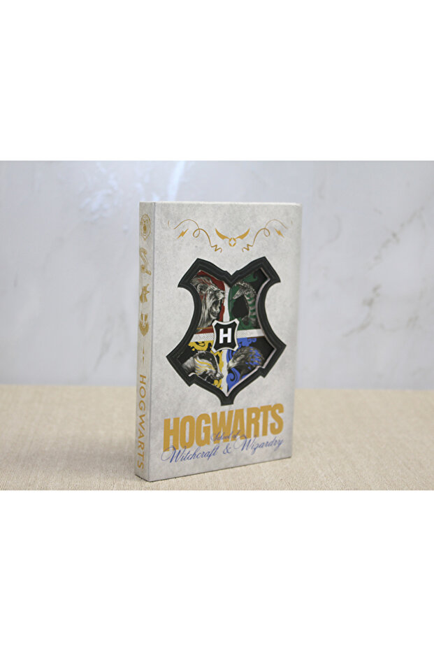 Harry Potter Hogwarts Emblem Leather Notebook