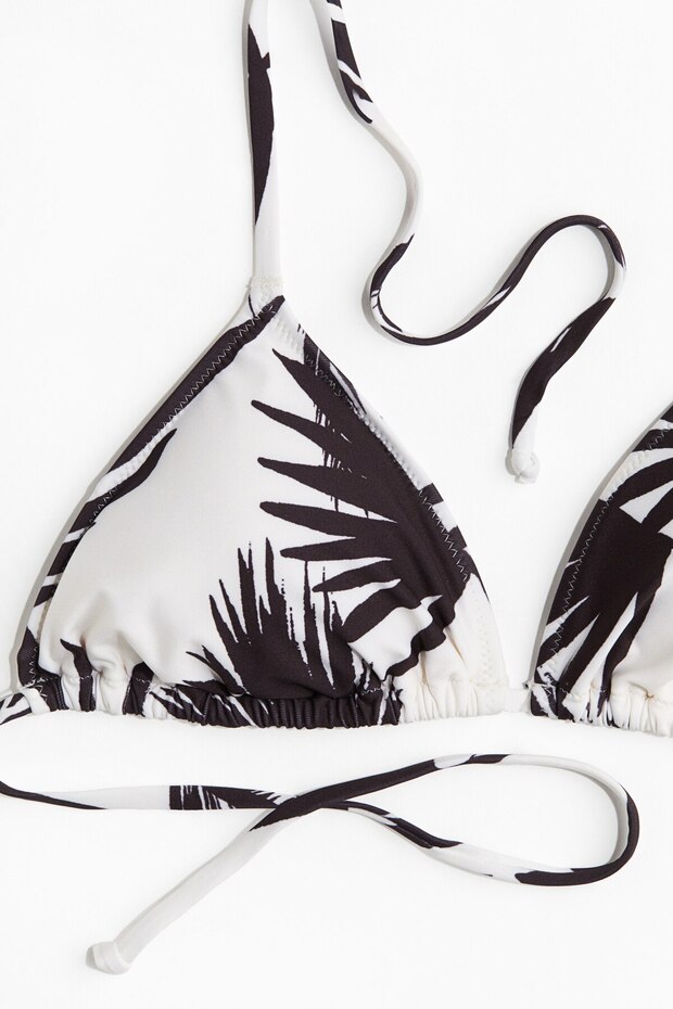 Dolgulu Üçgen Bikini Üstü - 5