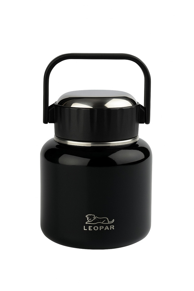 Steel Mama Thermos Lunch Thermos for Hot or Cold Food 900 ml Black