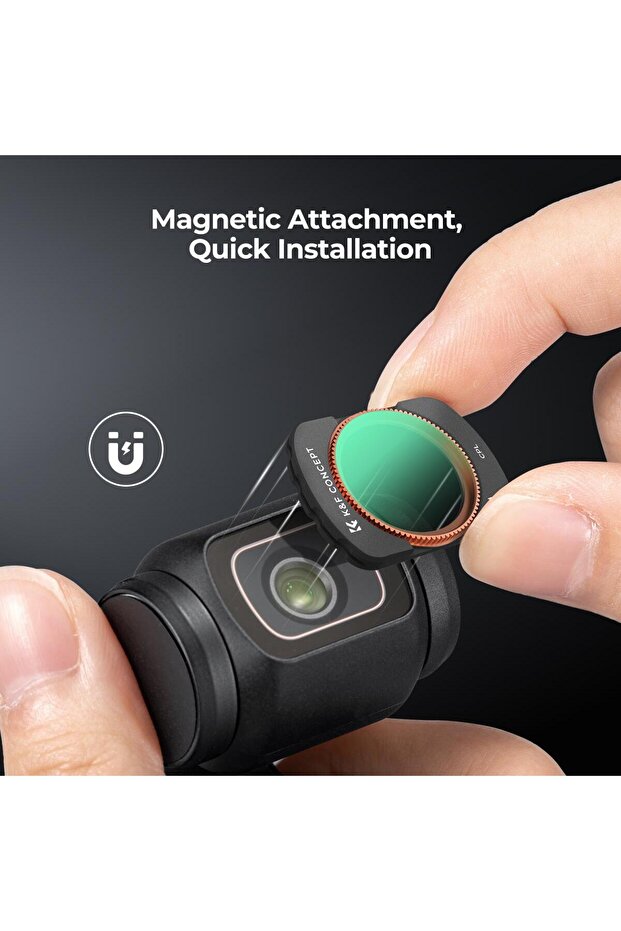 Magnetic CPL Filtre ( DJI Osmo Pocket 3 combo Uyumlu ) - 3