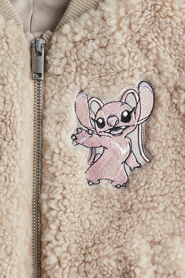 Aplikeli Pelüş Pilot Ceketi - 2