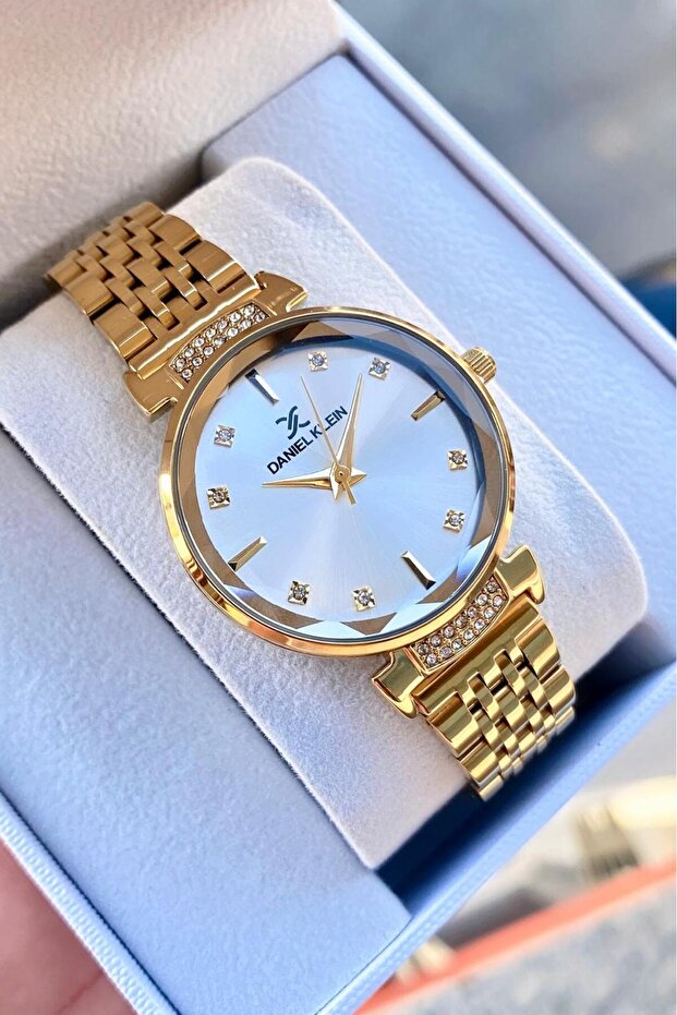 Daniel Klein Women's Watch Original Waterproof Steel 2 Years Warranty with Invoice Bracelet with Gift