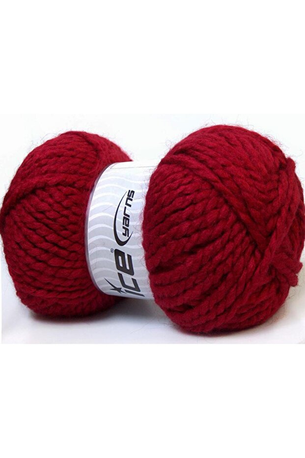 2X150Gr. Alpine Alpaca Wool, Alpaca, Acrylic Burgundy Luxury, Alpaca, Winter, Very Thick