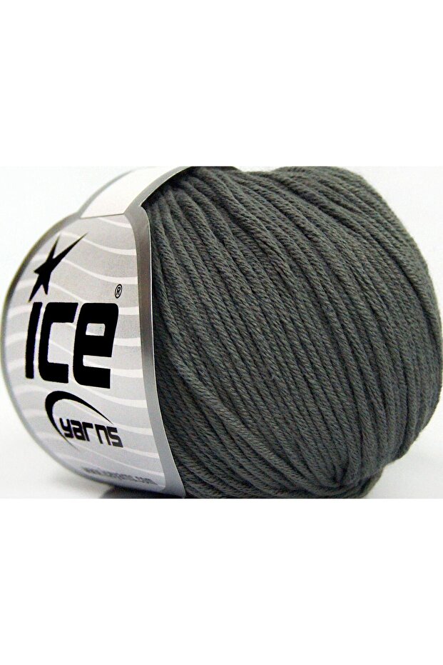 8X50Gr. Baby Summer Dk Cotton, Acrylic Grey Baby, Summer Yarns, Cotton