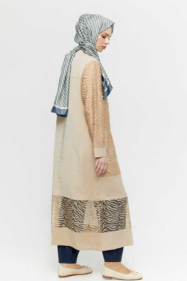 Fermuarlı Pardösü - 6