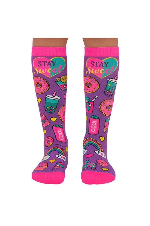 Funky 3D High Socks for Kids & Teens – Fun Socks - Sweets