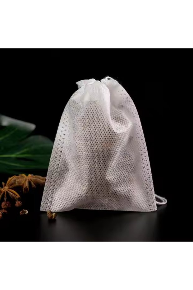 Biodegradable Tea Bags with String – 100 Pieces