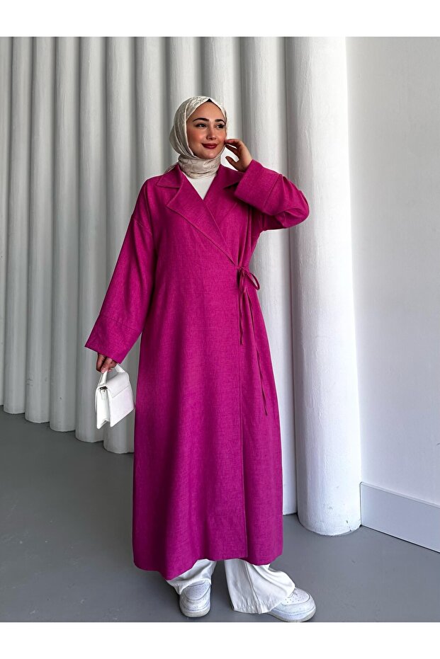 Siva Long Trench Coat Tns-4340
