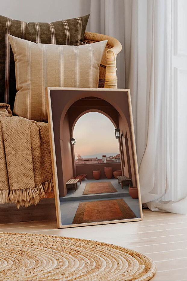One Piece Wooden Framed Painting Tk0947