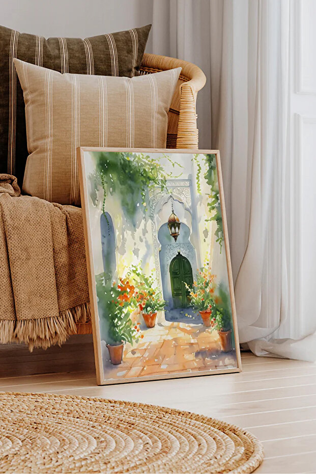One Piece Wooden Framed Painting Tk0962
