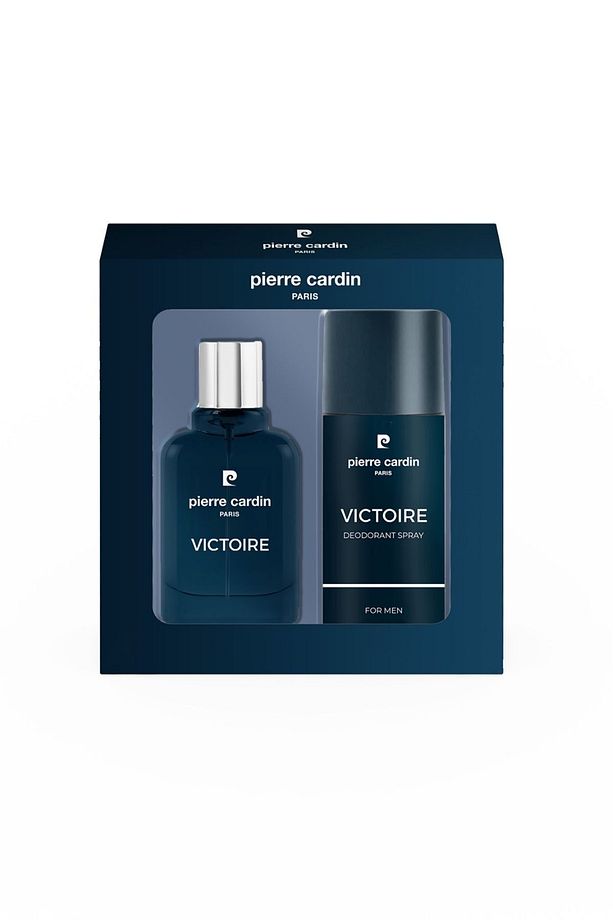 Victoire EDP Erkek Parfüm 50 ml & Deodorant 150 ml Set| Aromatik Fresh | Limon, Elma, Nane, Vetiver - 1