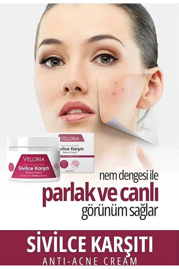 Anti-Acne Anti-Acne and Anti-Blackhead Blemish Removal Cream 100ml
