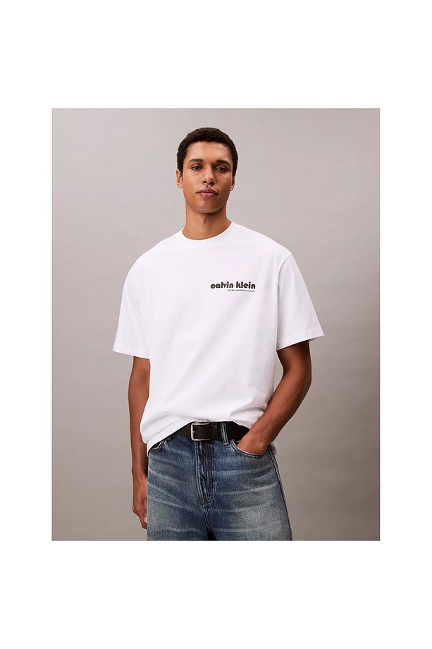Ck Lv04rc829g Ss 16s Calvın Kleın Bauhaus Grap Erkek Tshırt - 2