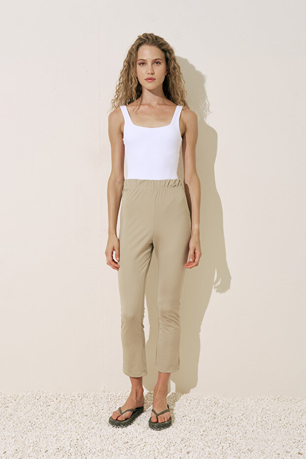 TESETTÜR plavkové kalhoty FLARE, zelené - 4