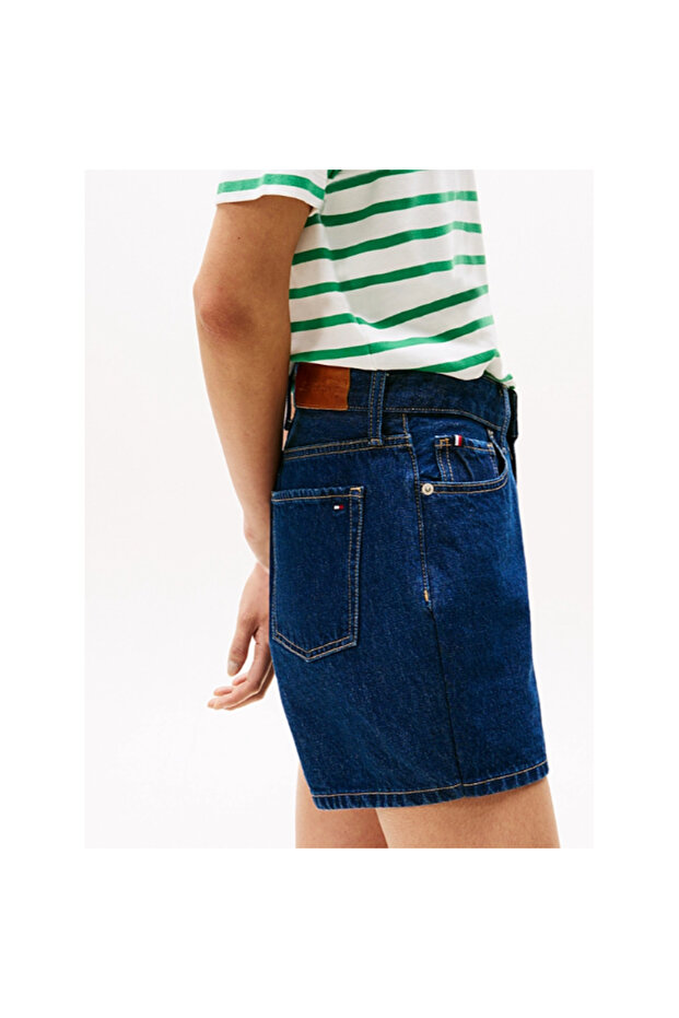 Th Ww0ww44385 Dnm Mını Short Hw Ace Kadın Şort - 4