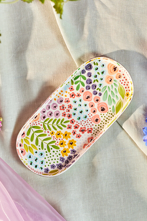 Fiore Kayık Tabak 25 cm - 1