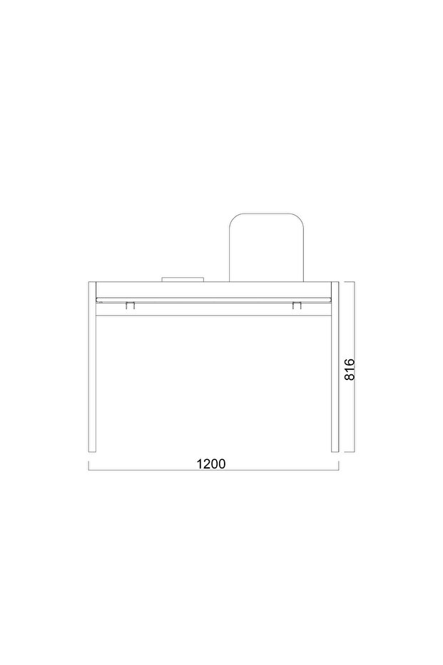 Fresco Çalışma Masası - 4