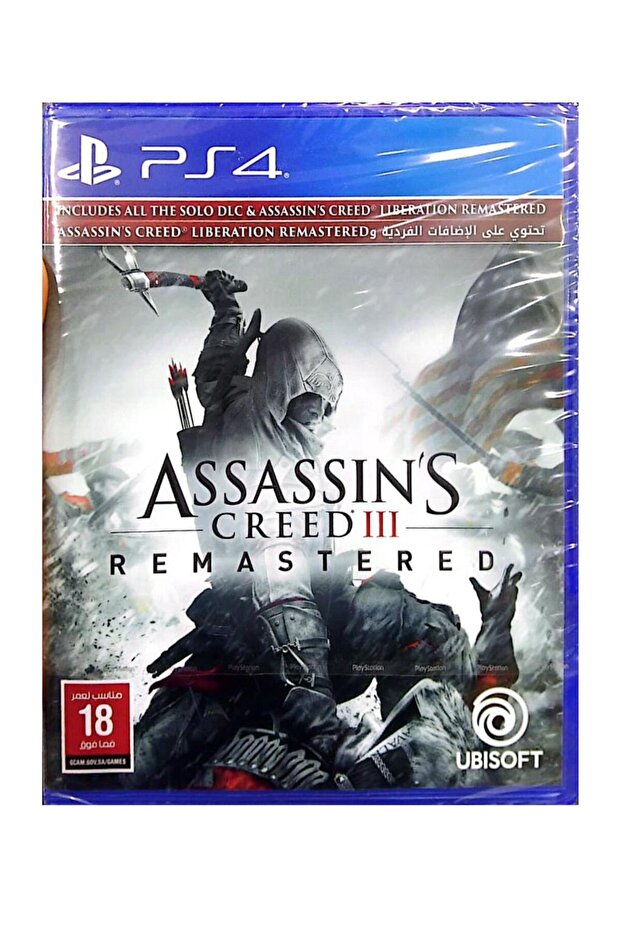 Assassins Creed iii Remastered - بلاي ستيشن 4