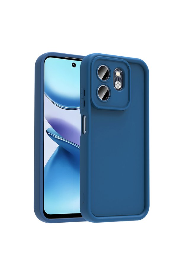 غطاء متوافق مع هاتف Infinix Hot 50i مع حماية للكاميرا، غطاء ناعم مقاوم للصدمات بتصميم الأناناس
