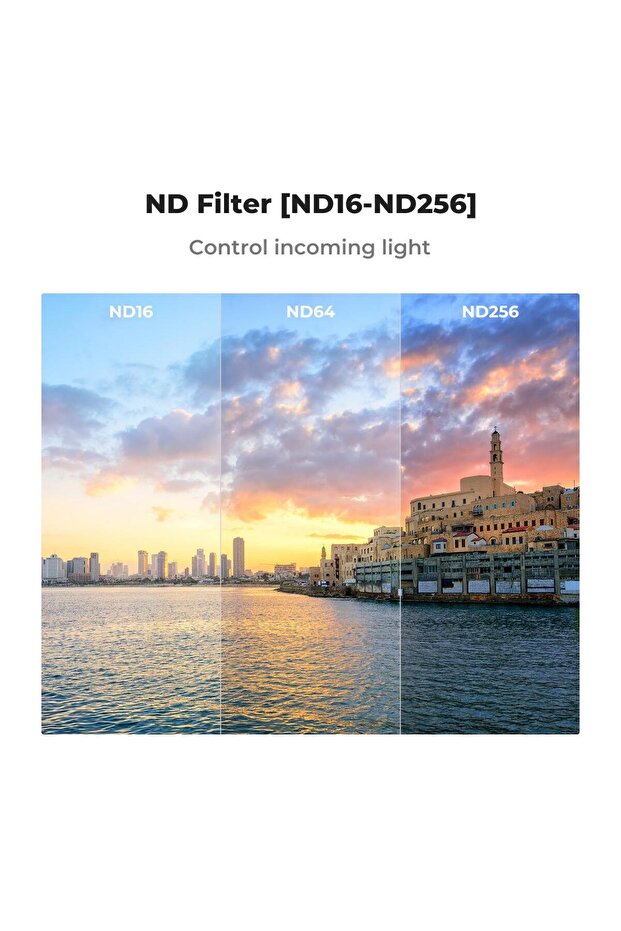 Magnetic CPL + ND16+ ND64 + ND256 ( DJI Osmo Pocket 3 combo Uyumlu ) - 5