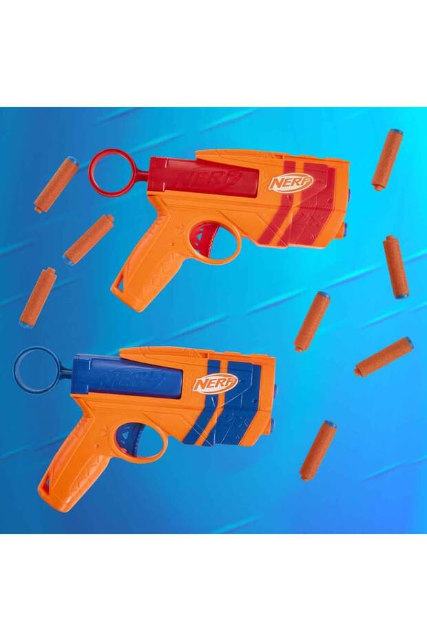 Nerf N-Serisi 12 Mermili 2’li Sünger Dart Atan Silah Seti - 4