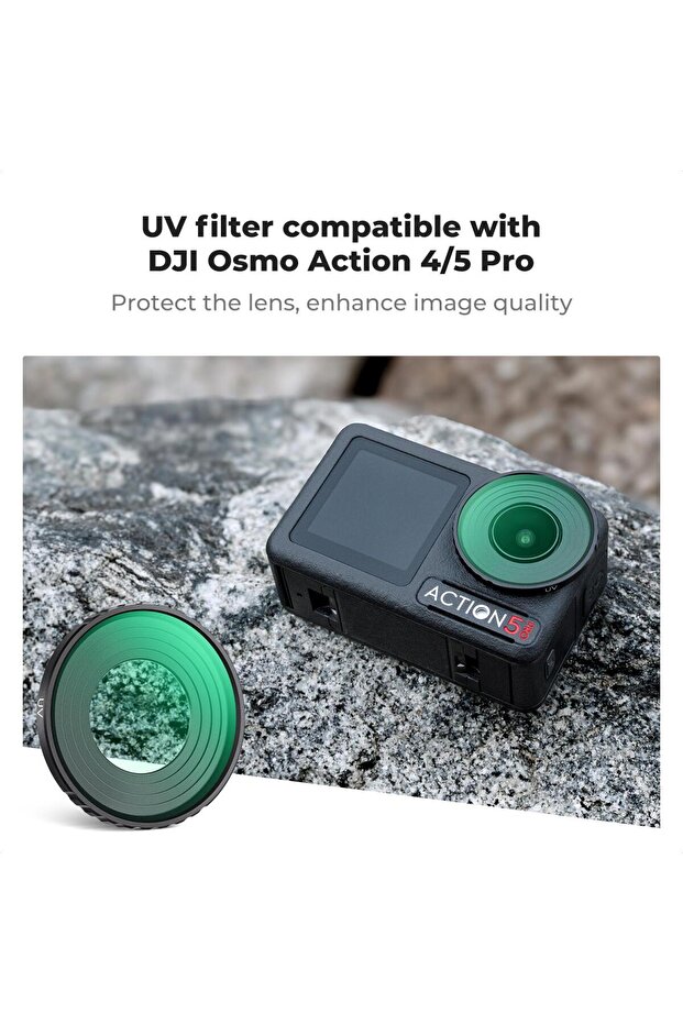 UV Filtre ( DJI Osmo Action 4/5 Pro uyumlu ) - 2