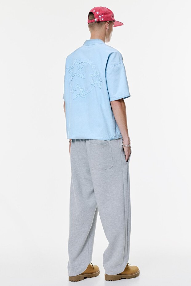 Yıldız nakışlı gömlek - 5