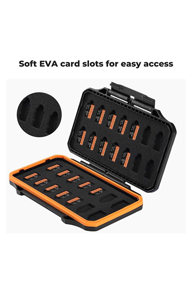 Hard Case Mikcro SD Kart Çantası - 28 Kart Kapasiteli - 4