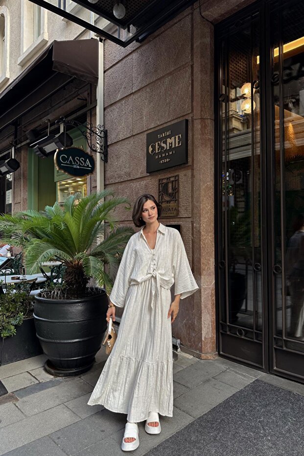 Shirt Dress Suit Stone
